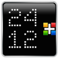 24/12 LED Clock for Gear Fit APK