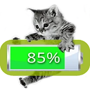 Kitten Battery Widget Premium