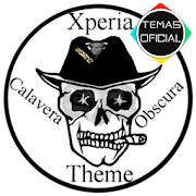 Xperia Theme Calavera Obscura Z icon