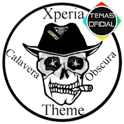 Xperia Theme Calavera Obscura Z Mod