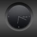 Big knob clock zooper widget icon