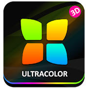 Next Launcher Theme UltraColor icon