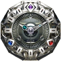 SNOW Analog Clock Widget Mod icon