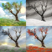 Fondo Animado Árbol Solitario Mod