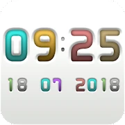FROOP Digital Clock Widget Mod