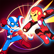 Stickman Superhero - Super Stick Heroes Fight icon