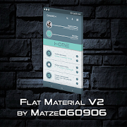 Flat Material V2 for KLWP Mod