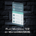 Flat Material V2 for KLWP‏ Mod