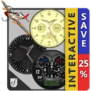 Aviator watch face HD Bundle
