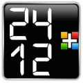 24/12 LCD Clock for Gear Fit icon