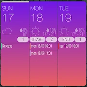 WeekInfoKal for KLWP/KWGT/KLCK