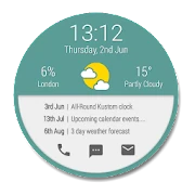 All-Round Clock Widget for KWGT KLWP Mod