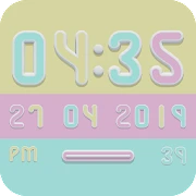 MELLOW Digital Clock Widget Mod