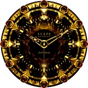 ASTONIA Luxury Clock Widget