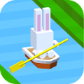 Free Casual Rafting!! Toy Boat Rush Mod