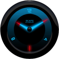 ALPHA Laser Clock Widget APK