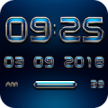 MENTALIST Digital Clock Widget Mod