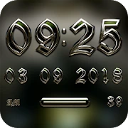TRIADA Digital Clock Widget Mod