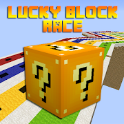 Lucky Block Race Map for MCPE Mod Apk