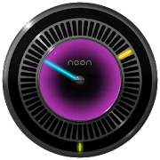 NEW NEON Laser Clock Widget