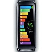 Gear Fit Curved Bar Clock Mod
