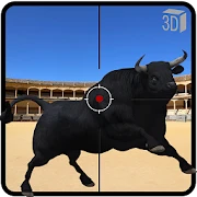 Angry Bull Attack Shooting Mod