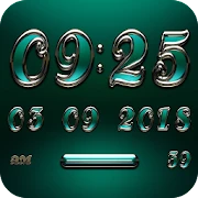 TRIQUA Digital Clock Widget Mod