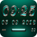 TRIQUA Digital Clock Widget Mod