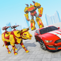 Cow Robot Car Games: Robot Transformation Games icon