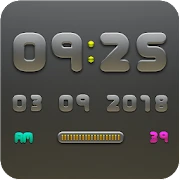 NANO Digital Clock Widget Mod