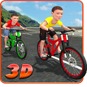 Kids Bicycle Rider Street Race Mod