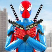 Flying Spider Hero Strange Vegas Gangster Mod