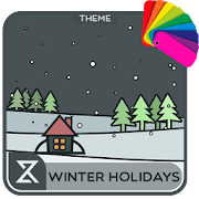 Winter holidays (Xperia Theme) Mod