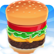 Sky Burger  Endless Hamburger Stacking Food Game icon