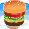 Sky Burger  Endless Hamburger Stacking Food Game icon
