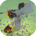 Destructive physics: demolitions simulation icon