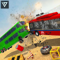 US Police Bus Demolition Derby Crash Stunts 2020‏ Mod