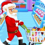 Santa Go Shop - Supermarket Games