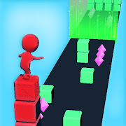 Stack tower colors 3d-Tower rush cube run surfer Mod