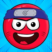 Red Ninja Hero 4 : Ball Bounce Adventure