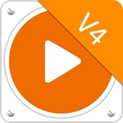 PlayerPro Skin Orange Flatty Mod