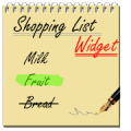Список покупок Widget Mod
