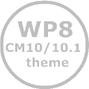 WP8 cm10/10.1/aokp theme Mod
