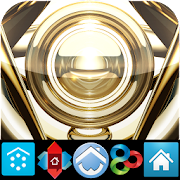 GOLD HD icons adw apex nova go Mod