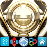 GOLD HD icons adw apex nova go