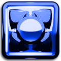 NEXT LAUNCHER THEME Metal azul APK