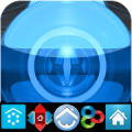 BLUE LUXURY (adw apex nova go) icon
