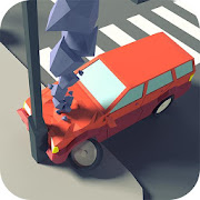Crossroad crash icon