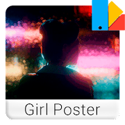 Girl Poster Xperia™ Theme Mod