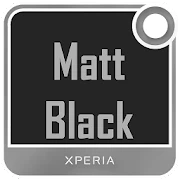 Xperia™ Theme - Matt Black Mod